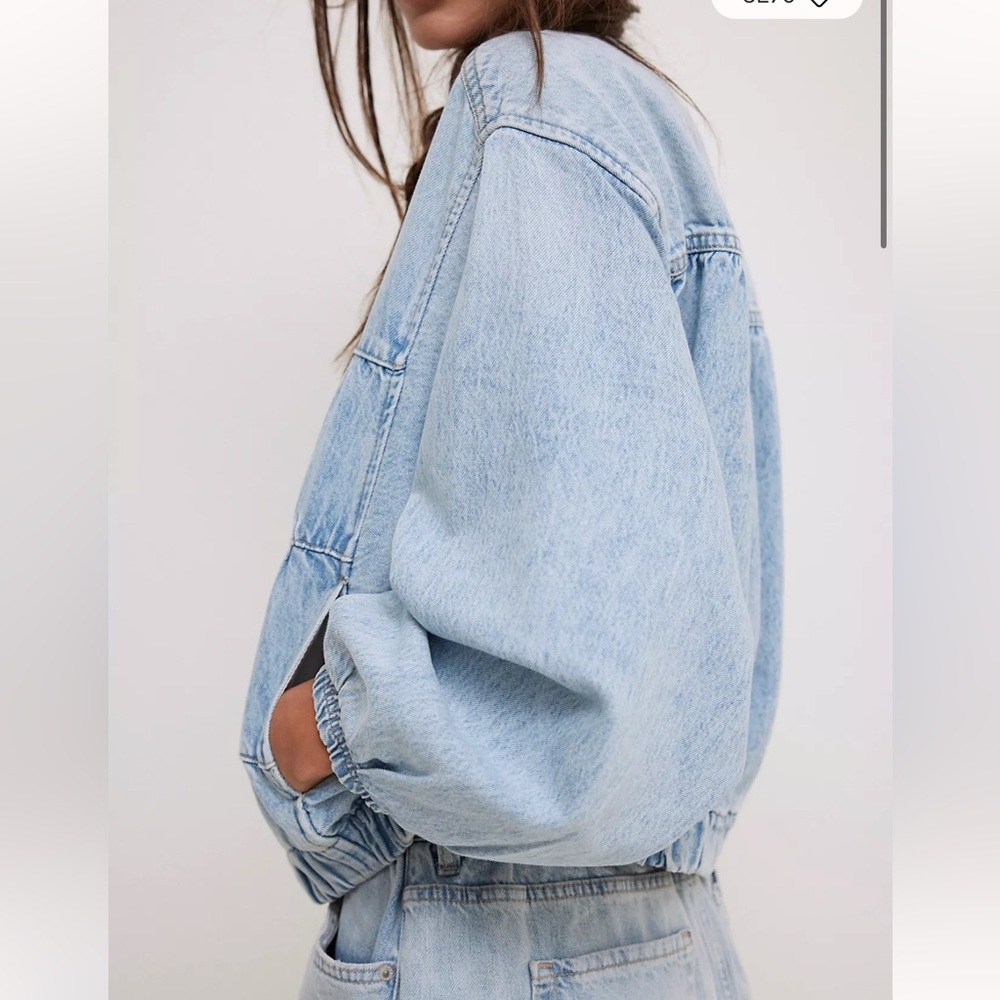 We The Free Layla Denim Jacket - Picture 6 of 16
